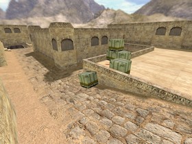 Карта «gg_dust2» для CS 1.6