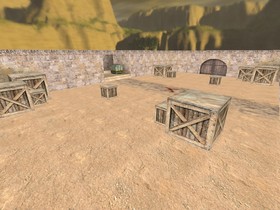 Карта «gg_dusted» для CS 1.6