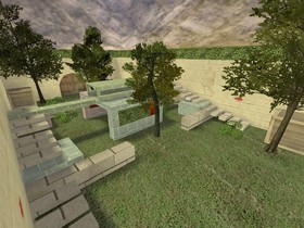 Карта «gg_green_shootout» для CS 1.6