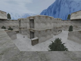 Карта «gg_snow_dino_rmx» для CS 1.6