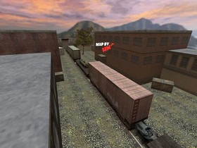 Карта «hm_trainrun» для CS 1.6
