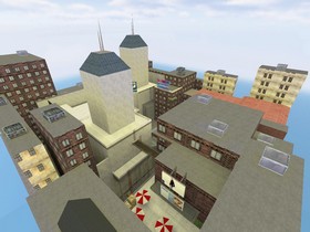 Карта «hns_rooftops» для CS 1.6