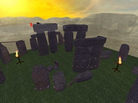 Карта «kz_stonehenge» для CS 1.6
