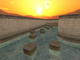Карта «kzarg_sunsethop» для CS 1.6