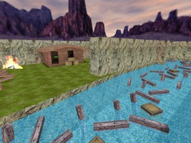 Карта «kzcn_riverhop» для CS 1.6