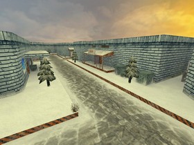 Карта «zm_garfield_snow» для CS 1.6