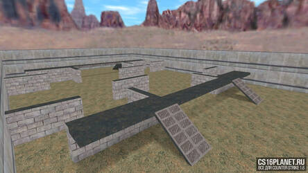 Карта «aim_map_deagle3k» для CS 1.6