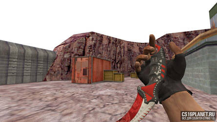 Модель «Нож | Karambit | Draginix» для CS 1.6