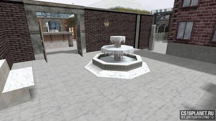 Карта «de_snowyday» для CS 1.6