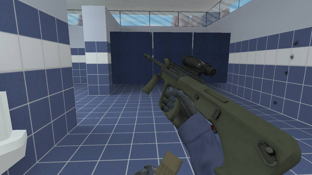 Модель «AUG из CS:GO» для CS 1.6