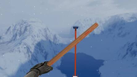 Модель «Нож | Деревянная боевая палка» для CS 1.6