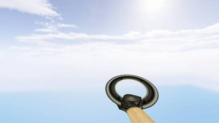 Модель «Нож | Боевой диск из фильма TRON» для CS 1.6