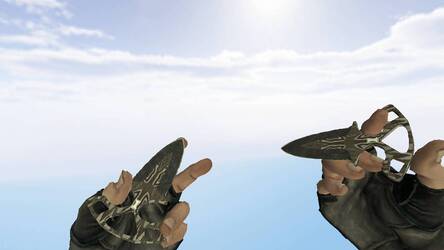 Модель «Black Laminate | Shadow Daggers» для CS 1.6