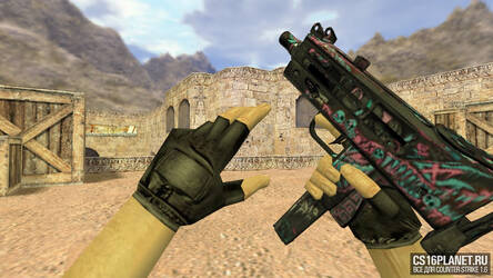 Модель «MAC-10 | Псих» для CS 1.6