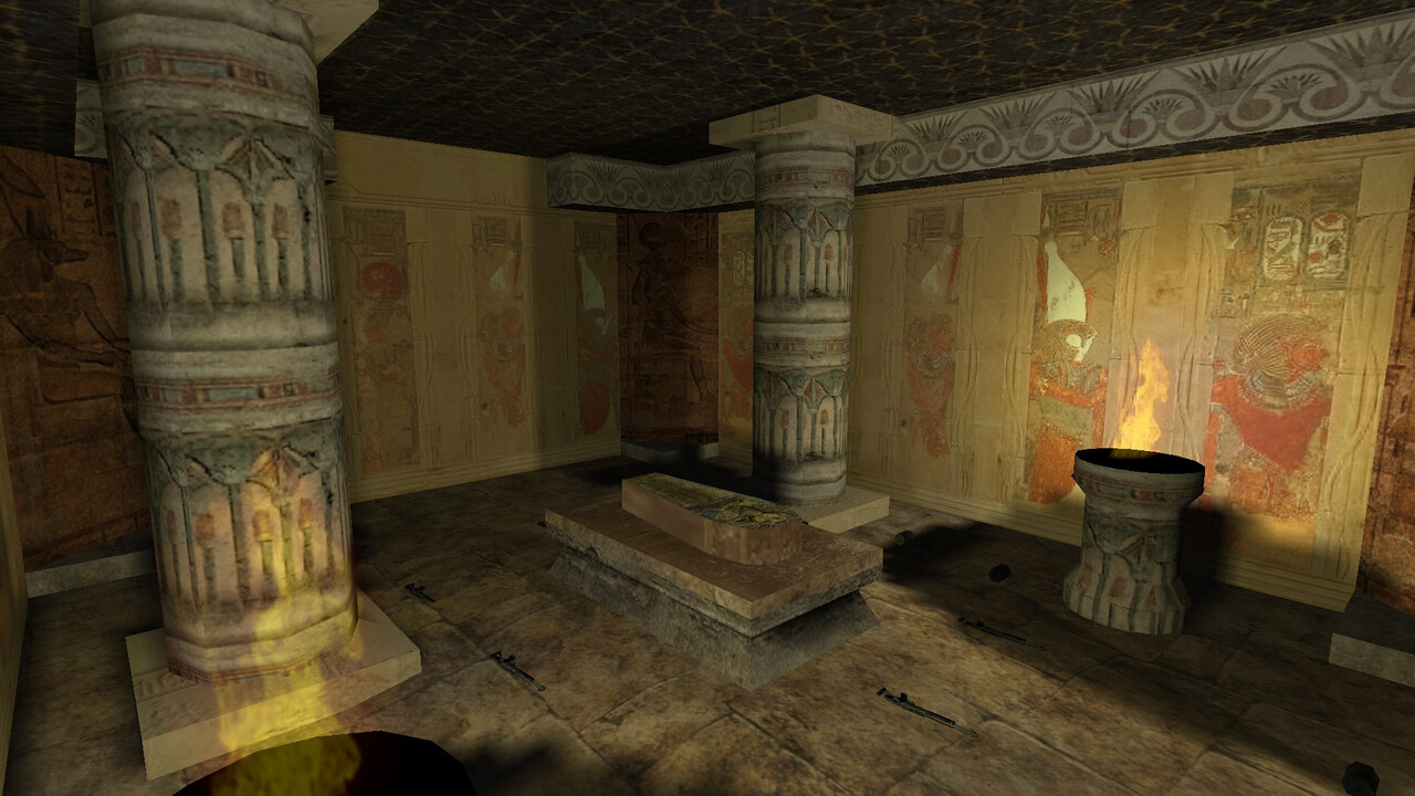 Карта «deathrun_pyramid» для CS 1.6