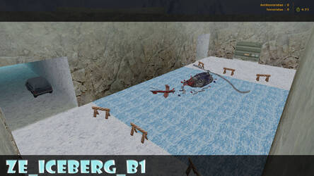 Карта «ze_iceberg_b1» для CS 1.6