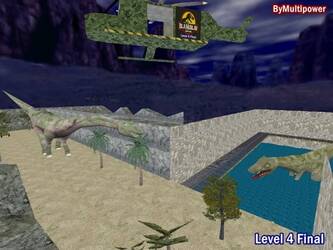 Карта «ze_isla_nublar_level4_final» для CS 1.6