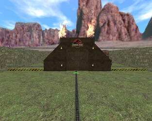 Карта «ze_jurassicpark_dp» для CS 1.6