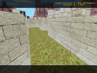 Карта «aim_2squares» для CS 1.6