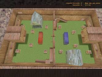 Карта «aim_aux_arena» для CS 1.6