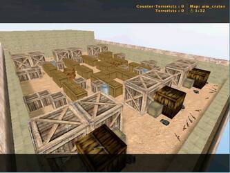 Карта «aim_crates» для CS 1.6