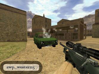 Карта «awp_western3» для CS 1.6