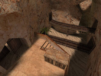 Карта «de_desertmine» для CS 1.6