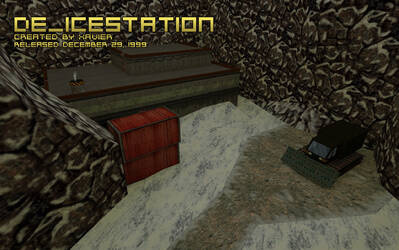Карта «de_icestation» для CS 1.6