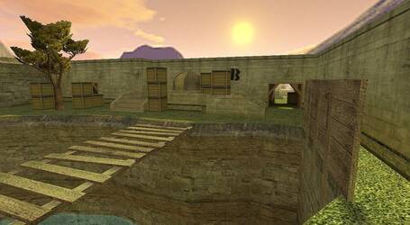 Карта «de_maht» для CS 1.6