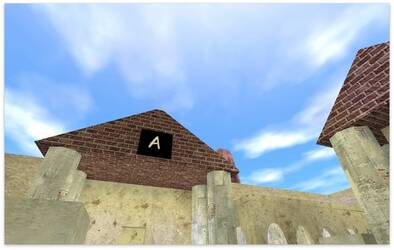 Карта «de_rome» для CS 1.6