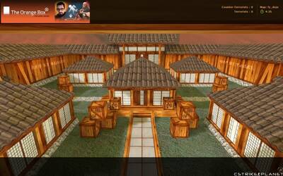 Карта «fy_dojo» для CS 1.6