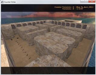 Карта «fy_dust_2011» для CS 1.6