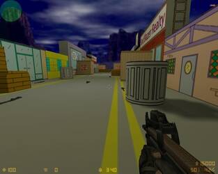Карта «fy_simpsons_street» для CS 1.6