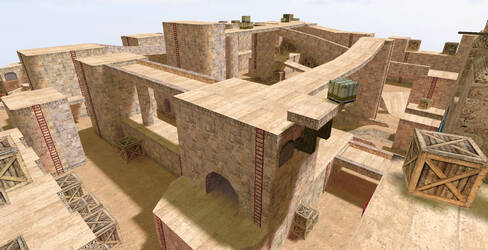 Карта «hnsru_dust01» для CS 1.6