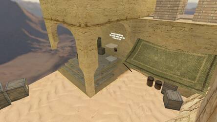 Карта «kz_j2s_sandland2» для CS 1.6