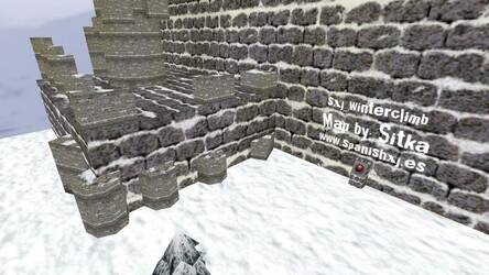Карта «sxj_winterclimb» для CS 1.6