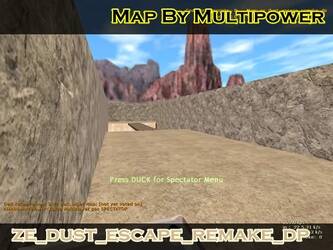 Карта «ze_dust_escape_remake_dp» для CS 1.6