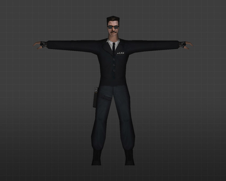 Модель «Джим Гордон» для CS 1.6