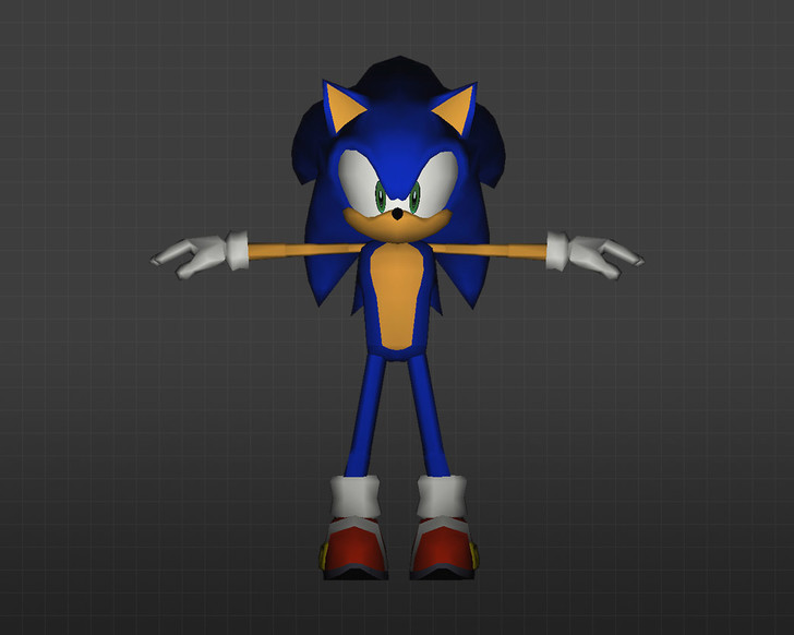 Модель «Соник» для CS 1.6