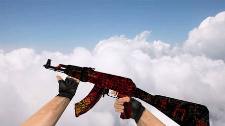 Модель «AK-47 Armageddon» для CS 1.6
