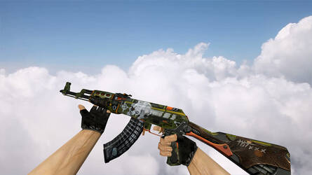 Модель «AK-47 Skulliosis» для CS 1.6