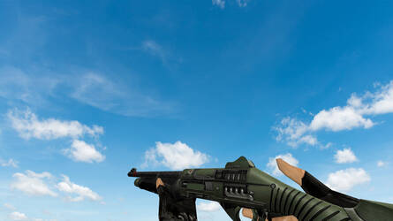 Модель «Nova Juggernaut Green» для CS 1.6