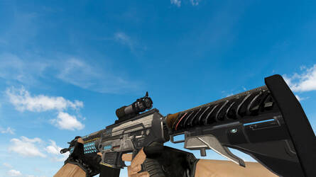 Модель «SG 553 Gauss Rifle» для CS 1.6