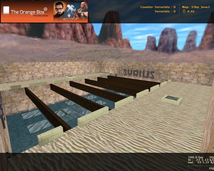 Карта «35hp_lava3» для CS 1.6