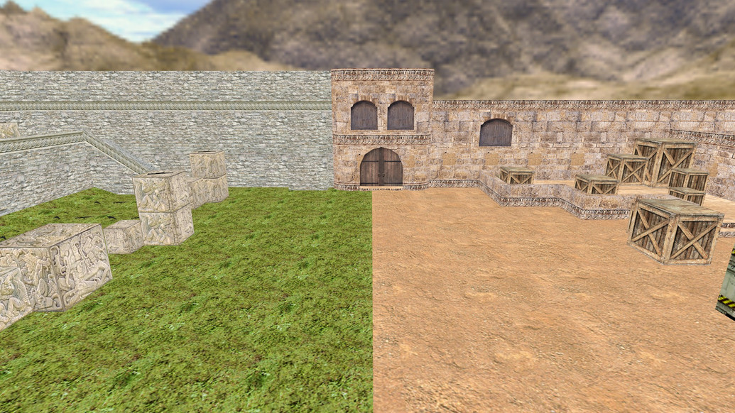 Карта «aim_damap» для CS 1.6