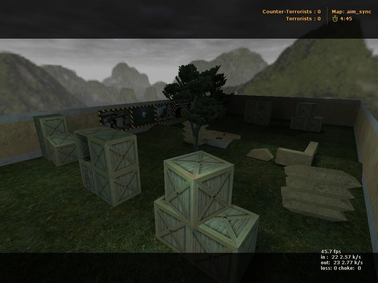 Карта «aim_sync» для CS 1.6