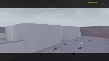 Карта «00_iceworld_real_snow» для CS 1.6