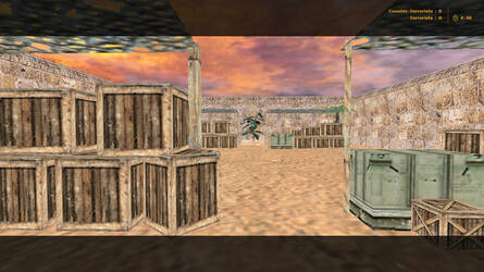 Карта «aim_ak-colt-desert» для CS 1.6