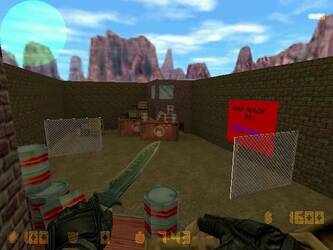Карта «aim_ak47_war» для CS 1.6