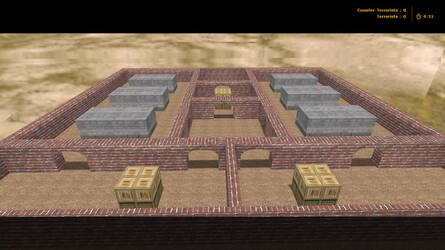 Карта «aim_ak47colt_trainingground» для CS 1.6